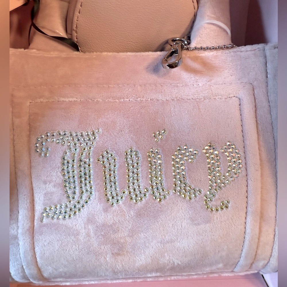 Juicy Couture NWT Big Spender Mini Tote 3 Piece Gift Set Dusty Pink  (P163) - Picture 3 of 7